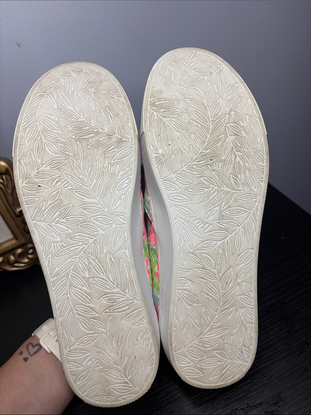 Lilly Pulitzer Flamingo Print Slip-On Shoes - Picture 5 of 7